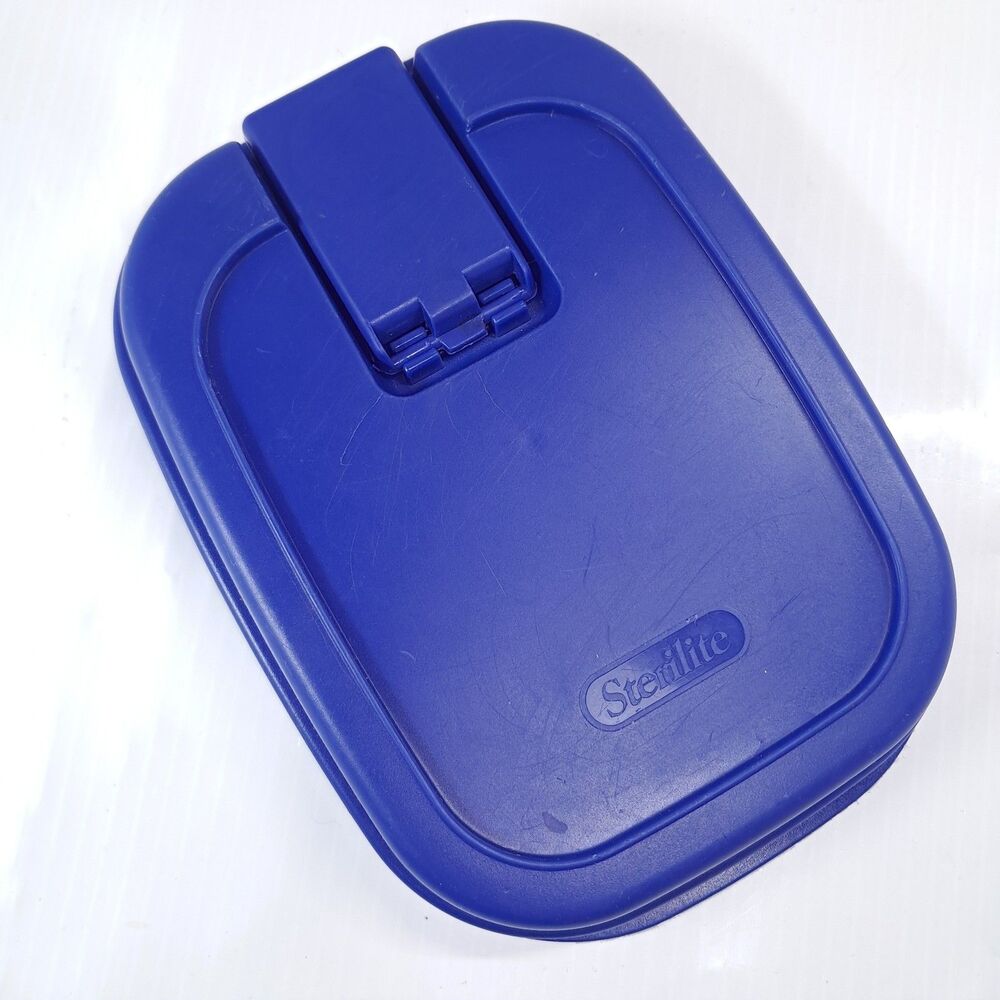Sterilite Pitcher jug beverage drink Lid 450-n2c blue pour spout snap top PART - Picture 1 of 8